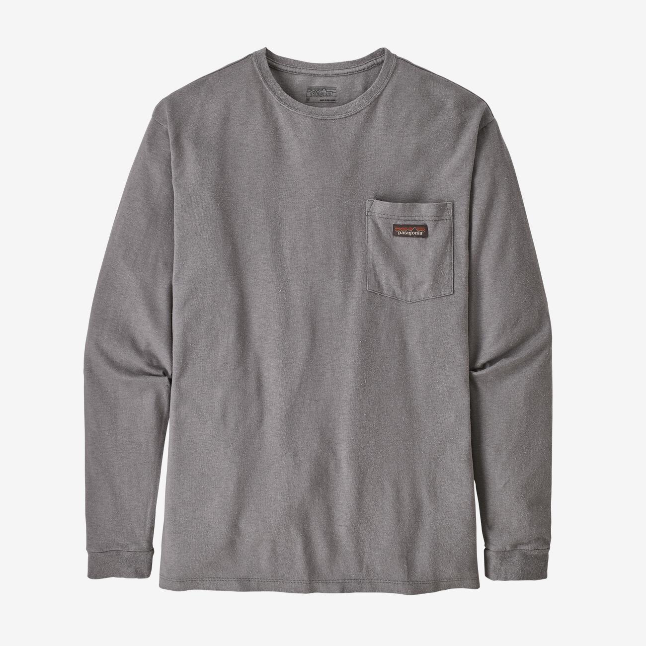 MEN'S LONG-SLEEVE DESCHUTES POCKET TEE